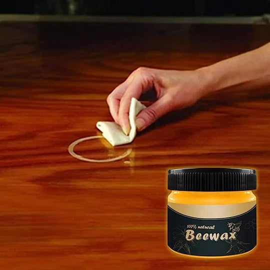 Beewax Wood Polish, Shining Polish for Wood & Furniture